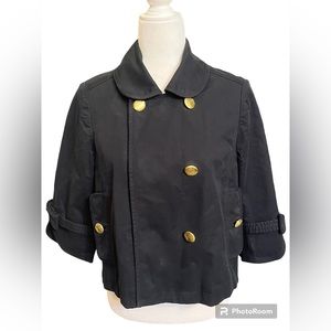 JUICY COUTURE brand dress crop jacket. Size M. Gently worn.